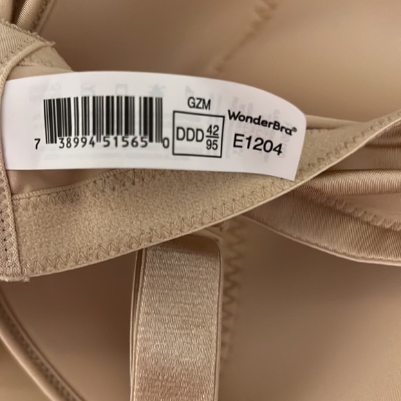 Embellished plunge underwire Wonderbra size 44DDD - Picture 9 of 9